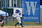 Baseball vs CGA  Wheaton College Baseball vs Coast Guard Academy during game two of the NEWMAC semi-finals playoffs. - (Photo by Keith Nordstrom) : Wheaton, baseball, NEWMAC